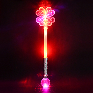 St. Patrick Day Shamrock <strong>Ornament</strong> Party Accessories LED Wand LED <strong>Light</strong> <strong>up</strong> Shamrocks Stick for Kids Adults - Product Image 4