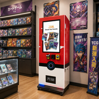 Distributeur automatique intelligent de cartes à collectionner avec écran numérique pour les boosters, les objets de collection et la vente au détail de produits de loisirs