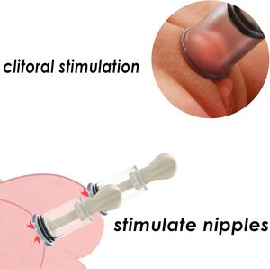4 Piezas de Copas de Succión Ajustables para Pezones y Clítoris, Bomba de Vacío, Sin Perforaciones, Juegos Sexuales BDSM, Juguetes Sexuales para Adultos para Parejas - Product Image 3