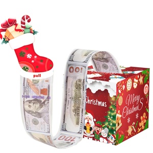 Novedad 2026: Cajas de Regalo Temáticas de Navidad en Forma de Cubo para Atraer la Fortuna, Varios Estilos, Disponibles para Venta Transfronteriza - Product Image 3