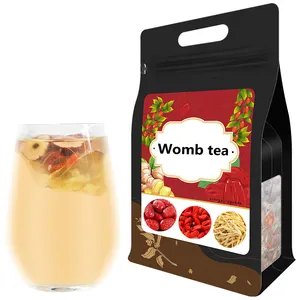 Menstrual relieve tea customize bags, cans, boxes packaging 100% Natural Herb womb tea Womb Detox Tea For Menstrual Cramps