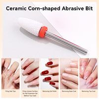 Prix Usine 811 Ponceuse à Ongles Rechargeable 35000 tr/min, Outil Professionnel Puissant avec Balais en Carbone pour Salon de Manucure et Gel