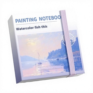 Giorgione Portable 80*80mm Mini Travel Watercolor <b>Pad</b> 50 Sheets <b>Drawing</b> Paper Acrylic Color Palette Digital /Printing Model - Product Image 2