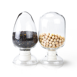 Lab Seed <b>Vial</b> <b>Glass</b> Sample Bottle With Stopper Plug 100Ml For Plant Storage - Product Image 1