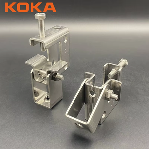Collier <span class=keywords><strong>de</strong></span> fixation pour poutre en acier galvanisé Unistrut 3/8\" 1/2\" en fonte malléable - Product Image 6