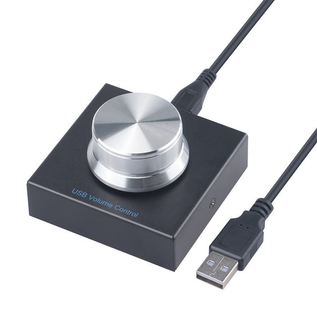 USB Volume Controller PC Computer Speaker Audio Volume Control Knob One Key Mute Plug and Play