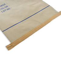 Sac en papier kraft composite PP avec doublure intérieure en PP, sac en papier plastique robuste pour poudres et granulés chimiques industriels