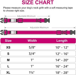 Hiphop <span class=keywords><strong>Pet</strong></span> Venta caliente reflectante transpirable Nylon <span class=keywords><strong>Pet</strong></span> Dog Collar ajustable suave acolchado collares de seguridad para perros pequeños y grandes gatos - Product Image 4
