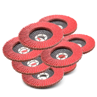 Disques à lamelles en corindon céramique Dongtai, support en fibre de verre, OBM ODM OEM, disques abrasifs, grains 40-320, meules pour le meulage du métal