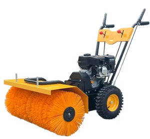 Electric Start 6.5hp <b>Gasoline</b> 196cc Loncin Engine Snow Thrower Snowplow Sweeper for Snow Clearing - Product Image 2