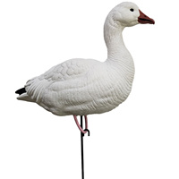 Ensemble de leurres de canards en plastique dur avec revêtement anti-UV, personnalisable, moule privé - Dormeur pour oiseaux aquatiques de lac/rivière
