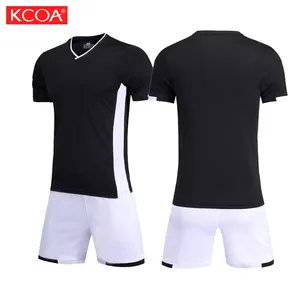 2023 Custom Name Number Team And Logo Sublimation Football Uniform Soccer Jersey Football Set For Men