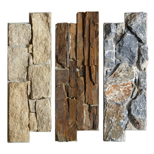 Tấm Ốp Tường Lò Sưởi Đá Gờ Đá Văn Hóa Xi Măng Đá Phiến - Product Image 2