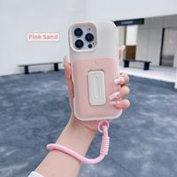 Nouvelle coque de téléphone magnétique avec poche pour cartes pour iPhone 16, matériau PC, vente en gros d'usine