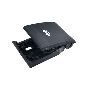 Shengxuan <b>Hood</b> Release Handle 68085761AA Black For Jeep Chrysler Fiat <b>Engine</b> <b>Hood</b> Switch Vertical Billet - Product Image 1