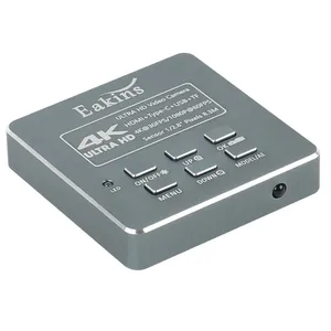 Microscopio trinocular Simul-Focal de doble zoom estéreo 3.5X-90X, cámara de vídeo <span class=keywords><strong>digital</strong></span> <span class=keywords><strong>HDMI</strong></span> de 8.3MP, para teléfonos móviles, PCB, a la que se puede acceder en un momento dado - Product Image 6