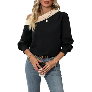 Kadın bluzlar Et Chemises dökün Femmes rahat gömlek kadınlar için seksi zarif ODM OEM özelleştirilebilir toptan T Shirt