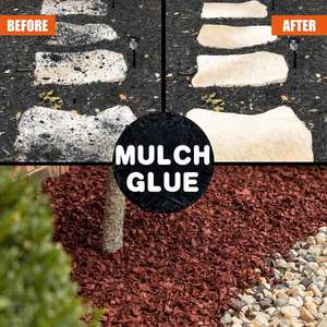 OSBORN Permanent <b>Acrylic</b> Rock Bond Adhesive for Rocks Mulch Gravel Fast-Drying Waterproof Glue Weed Barrier for Driveway No - Product Image 3