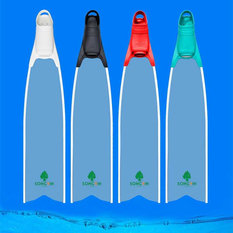 Professional Coated Fiberglass Fins for Freediving