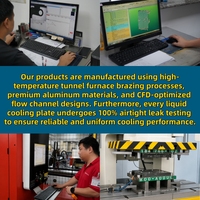 Placa de Enfriamiento Líquido Profesional Personalizada para Rack de Servidores de Centro de Datos, Disipación de Calor de Alto Rendimiento para Computación