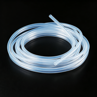 Tuyau péristaltique en silicone haute performance, qualité salle blanche ISO 10993, vulcanisé au platine, sur mesure pour le transfert de fluides pharmaceutiques
