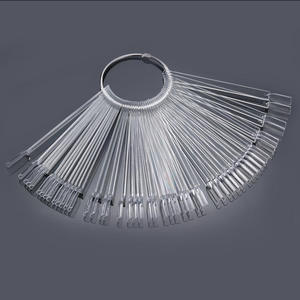 Juego de 50 puntas de uñas de alta calidad, <span class=keywords><strong>2023</strong></span> ventiladores, muestra de Color Natural, transparente, blanco y negro - Product Image 3
