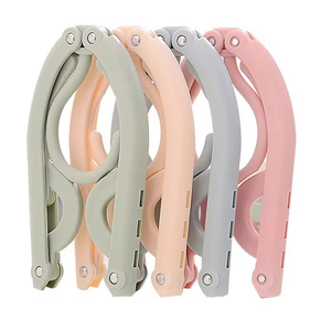 Séchoir à linge pliable portable en plastique pour salle de bain, voyages d'affaires et dortoirs étudiants - Multifonctionnel et écologique - Product Image 1