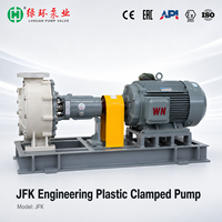 Pompe à eau industrielle haute pression JFK Engineering Plastic Splint Pump Design Sample Map pour l'énergie urbaine