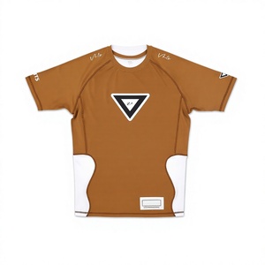 Wholesale MMA Compression <b>Rash</b> <b>Guard</b> <b>BJJ</b> Jiu Jitsu Grappling Shirt Custom Sublimation Factory Supply - Product Image 1