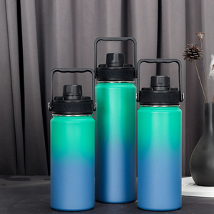 Insulated Water Bottle 304 Stainless Steel Large Capacity Flip Cover Sports Outdoor Travel School Use - Product Image 1