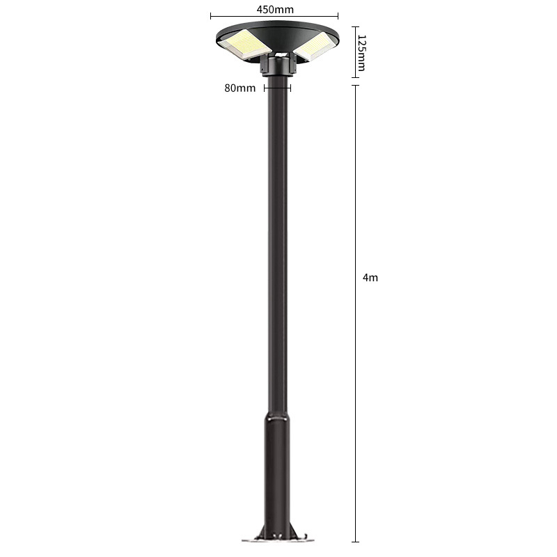 Poteau de lampe 4M