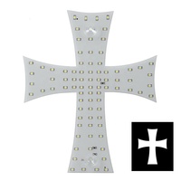 Cross Truck bar Pays Drapeau Couleur Usb Plug in Light Auto Électronique Véhicule Accessoires