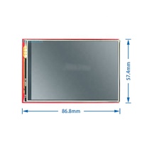 Module d'écran TFT 3.5 pouces couleur eParthub LCD 320x480 petite taille ILI9488 SPI RGB écran LCD pour Mega2560 DUE