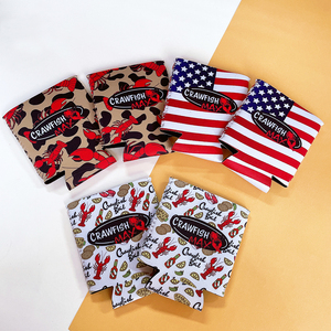 Custom Koozy tobby titolare sottile cucina di <span class=keywords><strong>birra</strong></span> può Cooler manicotto per isolati braccialetti bottiglia in Neoprene con sublimazione Logo - Product Image 3