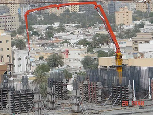 JIUHE Hgy 24m Elevator Shaft-climbing Type <b>Concrete</b> Distributor Hydraulic Placing Boom - Product Image 6