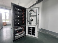 Système de stockage d'énergie commercial, armoire de batteries lithium-ion, réseau hybride solaire micro-réseau, 261 kWh, 8000 cycles, garantie 10 ans
