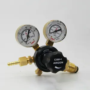 DEM DG150-AR TIG MIG Welding Machine Small Brass Argon Gas Flowmeter Welding CO2 Regulator