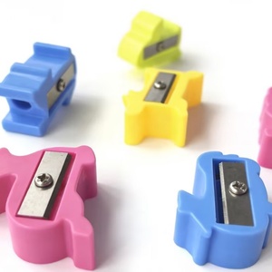 Taille-crayons miniatures mignons en forme d'animaux de la série Animaux, toutes formes, à un trou, pour enfants, en gros, à prix de gros - Product Image 6