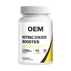 Suplementos de Óxido Nítrico Personalizados al por Mayor OEM |   2250 mg de Dosis Activa por Porción |   Producción a Granel de 90 Cápsulas - Product Image 1