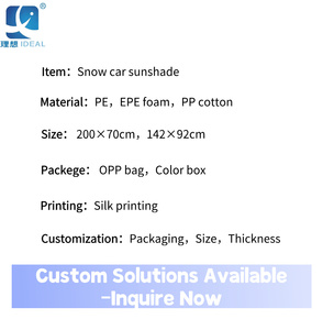 Housse de protection pliable pour <span class=keywords><strong>pare</strong></span>-<span class=keywords><strong>brise</strong></span> de voiture contre la neige et le gel, <span class=keywords><strong>pare</strong></span>-soleil extérieur imperméable pour l'hiver, <span class=keywords><strong>anti</strong></span>-glace - Product Image 2