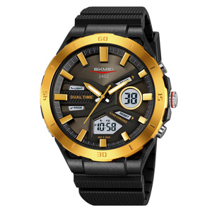 Montre-bracelet multifonctionnelle avec affichage LED chrono, Relogio Masculino, montre de sport numérique pour hommes - Product Image 2