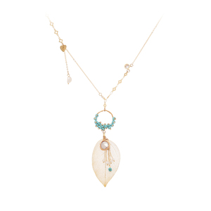 Collana Boho Estiva con Ciondolo a Cuore e Perle, Gioielli Estetici Fatti a Mano con Perline Colorate per Ragazze - Product Image 6