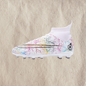 Botas de fútbol de punto promocionales originales para hombre, zapatos deportivos antideslizantes para entrenamiento, precio más bajo, zapatos de fútbol FG para hombre y niños - Product Image 6