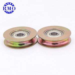 Ruedas de puerta corrediza con ranura en U para servicio pesado, pistas y rodillos para puerta corrediza, polea deslizante - Product Image 4