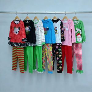 Ensemble de vêtements d'été pour filles adolescente chemise <span class=keywords><strong>noire</strong></span> jupe à volants tenue deux pièces - Product Image 3