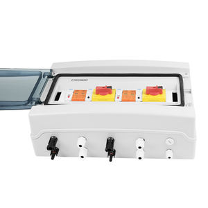 TOMZN Solar-Photovoltaik-Kombinationsbox mit Blitzschutz 2 Eingänge 2 Ausgänge DC 1000V Sicherung MCB SPD Wasserdichte Box IP65 18-Wege - Product Image 6