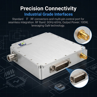 Module d'amplificateur de puissance de fréquence de bande passante 2000MHZ-6000MHz Tube d'amplificateur GAN Module