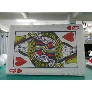 Heißer Verkauf Riesiges Aufblasbares Poker-Spielkartenmodell-Ballon für Werbung und <span class=keywords><strong>Promotion</strong></span> - Product Image 2