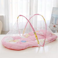 Moustiquaire pliable pour bébé, tente de lit en coton pour nouveau-né, installation facile, moustiquaire portable pour bébé