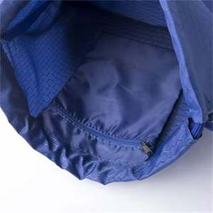Custom Logo Fashion <b>Drawstring</b> Sport Gym 210D Polyester <b>Backpack</b> String <b>Drawstring</b> Nylon Sport Bag With Zipper - Product Image 5